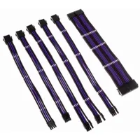Psu Kabeļu Pagarinātāji Kolink Core 6 Cables Black  Titan Purple Coreadept-Ek-Btp
