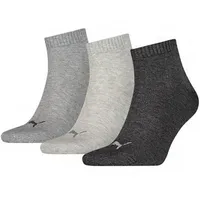 Puma Socks Unisex Quarter Plain 3 pairs 271080001 800 271080001800