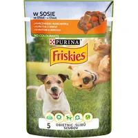 Purina Nestle Friskies Adult - Chicken and Carrot  wet dog food 100 g Art1113210