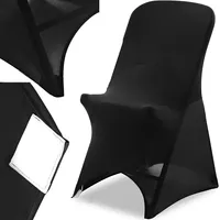 Royal Catering Universāls elastīgs pārvalks melnam krēslam 10012108