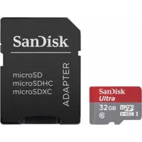 Sandisk Ultra microSDHC 32Gb  Adapter Sdsqunr-032G-Gn6Ta