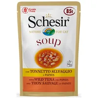 Schesir It Wild Tuna and Papaya Soup, 85G - savvaļas tunča un papajas zupa Art964176