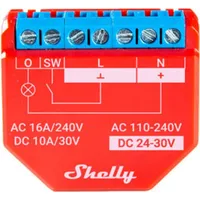 Shelly Wi-Fi Smart Relay Plus 1Pm, 1 channel 16A, with power metering Plus1Pm