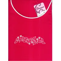 Sieviešu krekls ar īsām piedurknēm D 449 164/140 4Xl sarkans izšuvumu Zema cena 109264