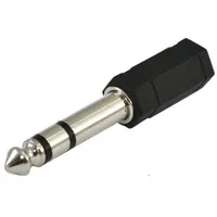 Sound Station Quality Ssq Ha1 Ss-1820 Adapter Jack Stereo 3,5 mm female - 6,3 male Black