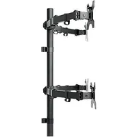 Techly  
 Desk mount for 4 monitors 13-27 inches 4X10Kg 027521