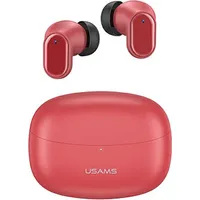 Usams Słuchawki Bluetooth 5.1 Tws Bh series bezprzewodowe czerwony red Bhubh03