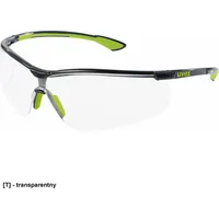 Uvex Ux-Oo-Style - transparentne okulary ochronne, lekkie i wygodne ważą zaledwie 23G, klasa optyczna 9193280