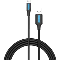 Vention Usb 2.0 A to Micro-B 3A cable 3M Colbi black