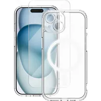 Vmax set Mag case  glass 2,5D premium for iPhone 15 Plus 6,7 Gsm176958