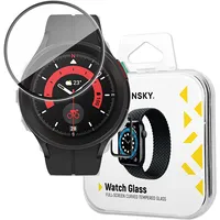 Wozinsky 9H rūdīts stikls ar pilnekrāna rāmi Samsung Galaxy Watch 5 Pro 45Mm 9145576274576