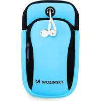 Wozinsky running phone armband blue Wabbl1 Ali1207-Bk