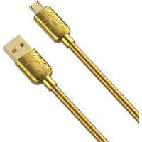 Xo cable Nb216 Usb - microUSB 1,0 m 2,4A gold Nb216G