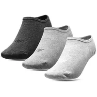 4F Socks H4L22-Sod301 cool light gray / melange H4L22Sod301Chłodnyjasnyszarymelanż