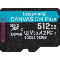 Atmiņas karte Kingston Canvas Go Plus microSDXC 512Gb Sdcg3/512Gbsp