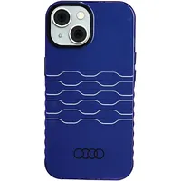 Audi Iml Magsafe Case iPhone 15  14 13 6.1 niebieski navy blue hardcase Au-Imlmip15-A6 D3-Be Au-Imlmip15-A6/D3-Be