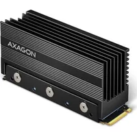 Axagon Passive aluminum heatsink for single-sided and double-sided M.2 Ssd disks  size 2280 height 36 mm. Clr-M2Xl