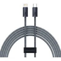 Baseus cable for iPhone Usb Type C - Lightning 2M, Power Delivery 20W gray Cald000116