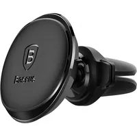 Baseus Sugx-A01 Magnetic Air Vent Car Mount Holder with cable clip Black