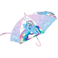 Bērnu lietussargs Ponies rozā tirkīza 9678 meiteņu My Little automāts 5200043