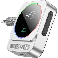 Borofone Audio Bluetooth Receiver Aux Bc52 True Way silver Trans0043