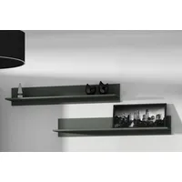 Cama Meble set of two shelves 125Cm Soho black matte Pol Cz