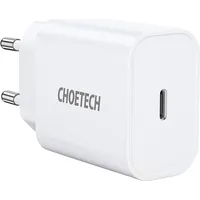 Choetech Usb wall charger Type C Pd 20W white Q5004 V4 Q5004-V4-Eu-Wh