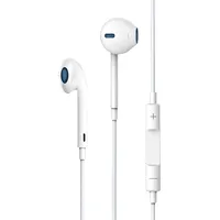 Devia wired earphones Smart jack 3,5Mm white Bra003716