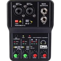 Dna Professional Mix 2 - Mikser analogowy 2-Kanałowy Hi-Z interfe 5908249811089