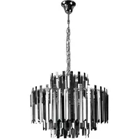 Dorothy piekaramā griestu lampa 70X57, dekoratīvs sudrabs, ar metāla un kristāla elementiem viesistabai, guļamistabai, moderns stils, klasisks glamūrs 1173688