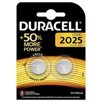 Duracell Dl Cr 2025 Batteries - 2 Pack 5000394203907