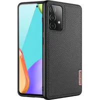Dux Ducis Fino case covered with nylon material for Samsung Galaxy A72 4G black 5G Black