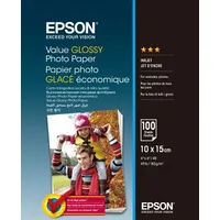Epson  
 Value Photo Paper 10X15Cm 100 shee C13S400039