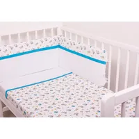 Gluck Baby Trikotāžas gultasveļa ar aizsargu 100X135 3 gab. Pieski 228 1640085