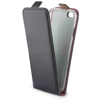 Greengo Sligo Case Vertikāli Atverams Maks Telefonam Samsung G925 Galaxy S6 Edge Melns - Rozā 5900495395603