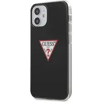 Guess Guhcp12Spcuctlbk iPhone 12 mini 5,4 czarny black hardcase Triangle Collection