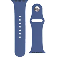 Hurtel Silikona siksniņa Aps tumši zila Apple Watch 2-9/Se 38/40/41Mm 9145576259009