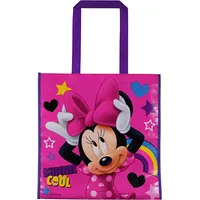 Iepirkumu soma Mini Minnie Mouse rozā violeta 0077 bērnu ar ausīm 5200071