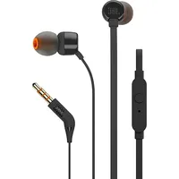 Jbl Tune 160 in-ear headphones, 3.5Mm mini jack with remote control - black Jblt160Blk