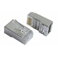 Konektors Gembird Rj45 Male 100Pack Shielded modular Plug5Sp/100