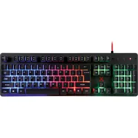 Maxlife Gaming Mxgk-200 keyboard Us Qwerty 1,8 m black Oem0300327