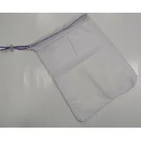Mazs 25X34 balts veļas maisiņš maziem un smalkiem priekšmetiem, kas izgatavoti no tīkla 1641976