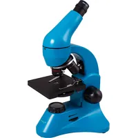 Mikroskops ar Eksperimentālo Komplektu K50 Levenhuk Rainbow 50L Plus Debeszilā krāsā 64X - Art651603