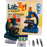 Mikroskops Bērniem ar Komplektu Levenhuk Labzz M2 100X-900X Art651476