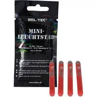 Mil-Tec - Lightstick Mini 4.5 x 40 mm 10 pcs Red 14931510 
