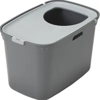 Moderna Products Be Top Cat Cool Grey, 593938Cm - tualete ar ieeju no augšas Art734865
