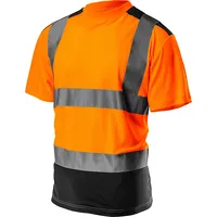 Neo T-Shirt ostrzegawczy ciemny dół pomarańczowy rozmiar S 81-731-S