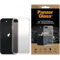 Panzerglass Hardcase iPhone Se 2022  2020 7 8 Antibacterial Military grade Tangerine transparent 0377