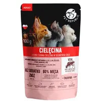 Petrepublic Pet Republic Adult Finely chopped veal - wet cat food 100 g Art1177921