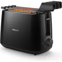 Philips Daily Collection Toaster Hd2583 90  Plastic 2-Slot bun warmer sandwich rack black Hd2583/90